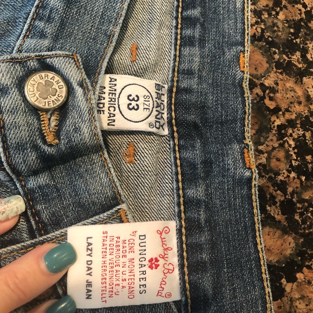 Men’s Distressed Lucky Jeans